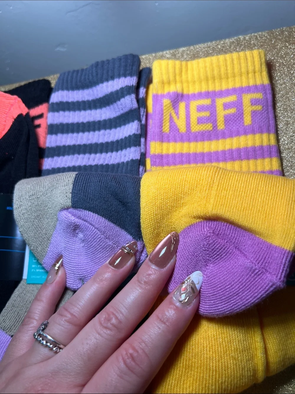 NWT Neff Crew Socks Various Colors
